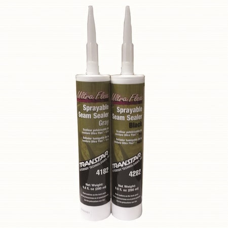 Transtar Autobody Technology Ultra Flex Sprayable Seam Sealer, 11 oz cartridge Gray 4182